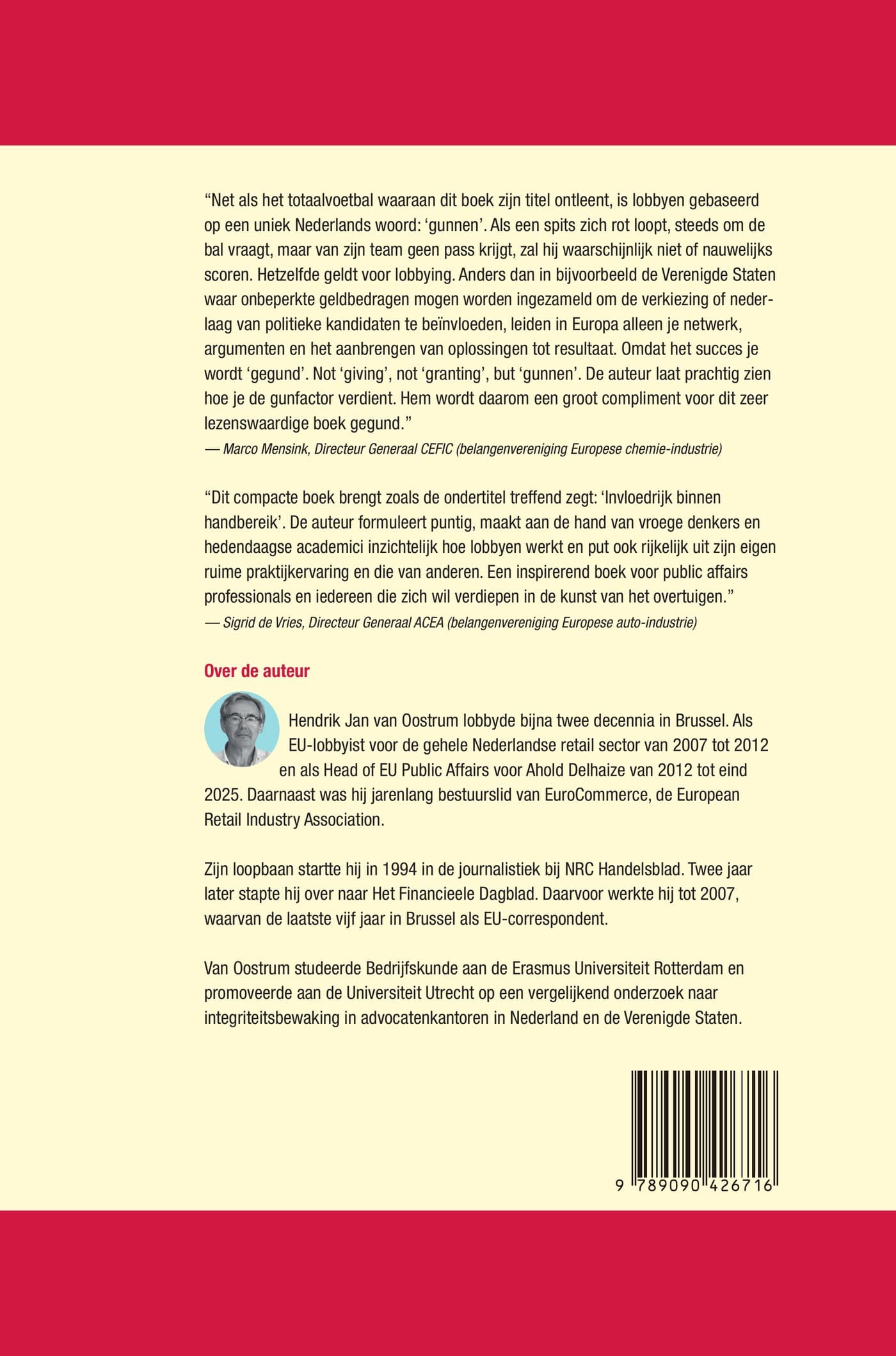 Achterkant van Totaallobby